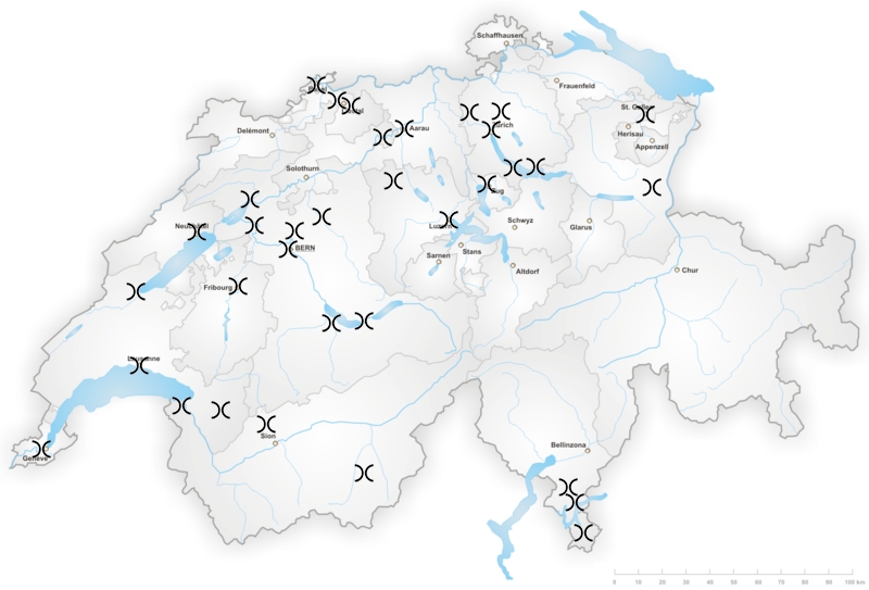 Hotspot locator WLAN