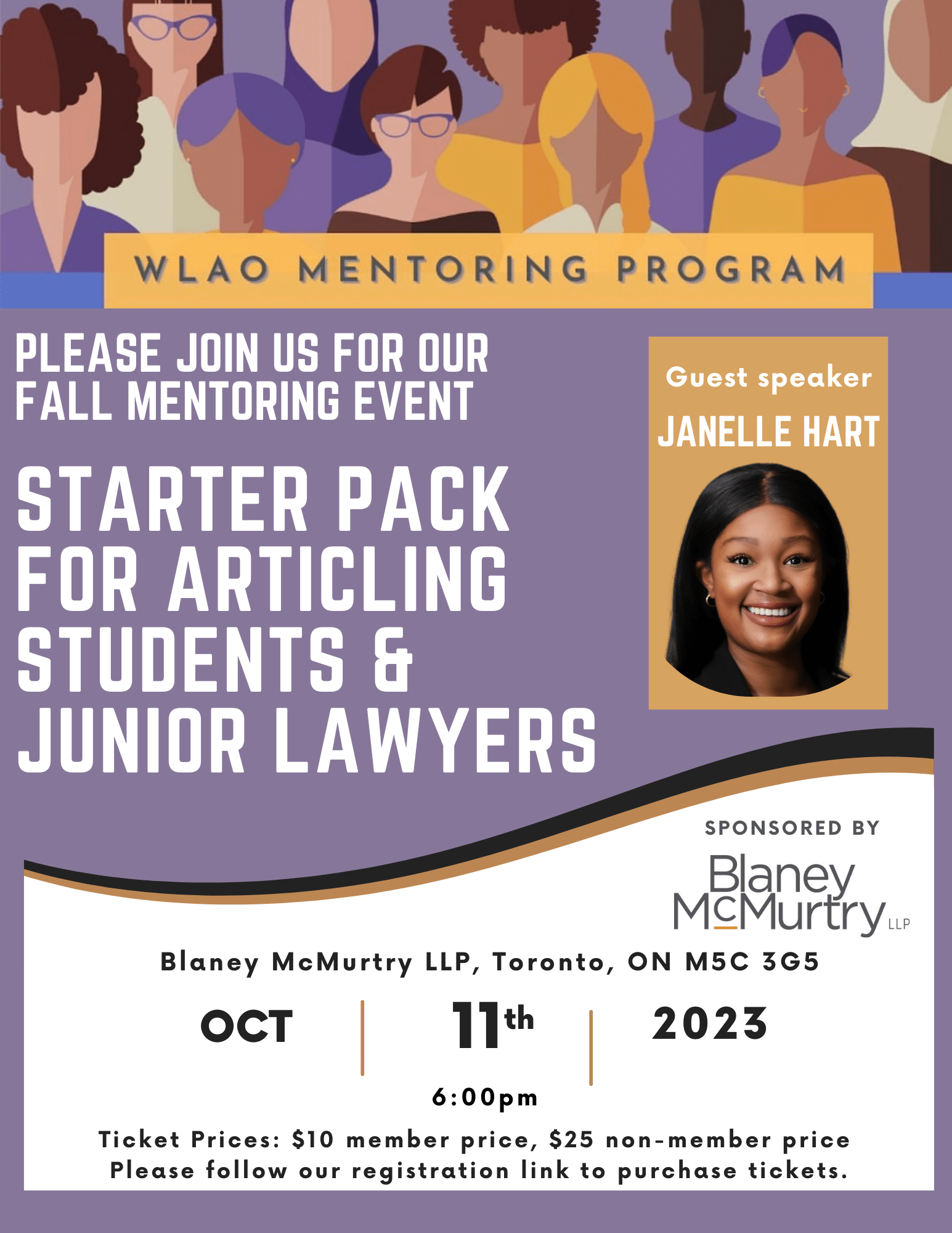 October 11th Starter Pack for Articling Students and Junior Lawyers