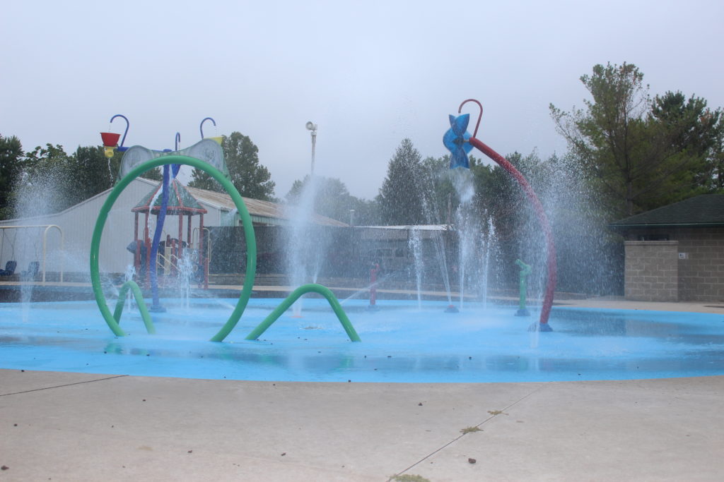 Godfrey Park Splash Pad Back in Business WLDS