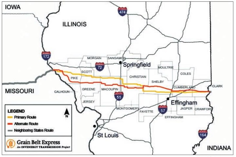 Invenergy Seeking Regulatory Approval From ICC For Grain Belt