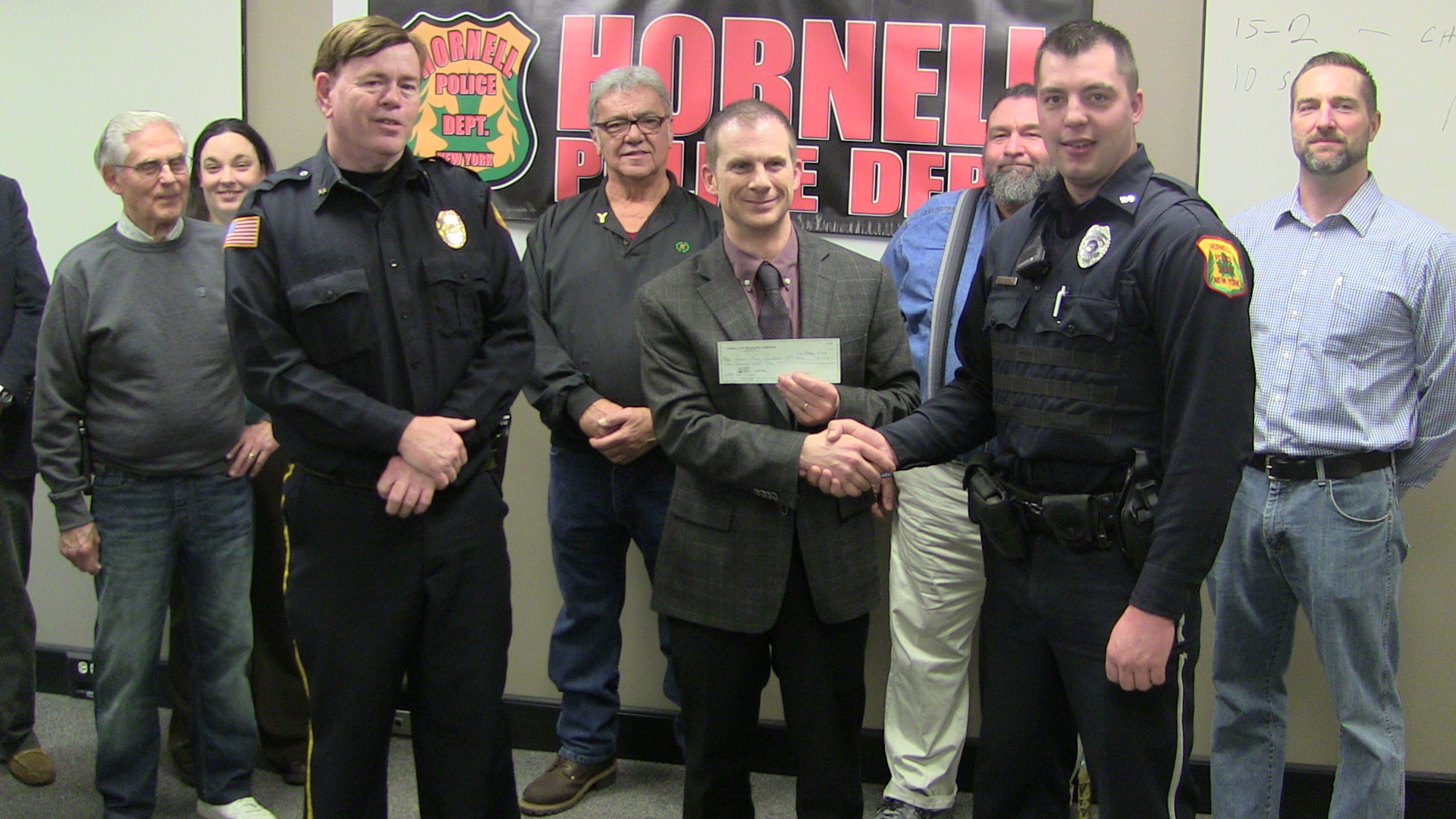GOP Donates to the Hornell PD AM 1480 WLEA News