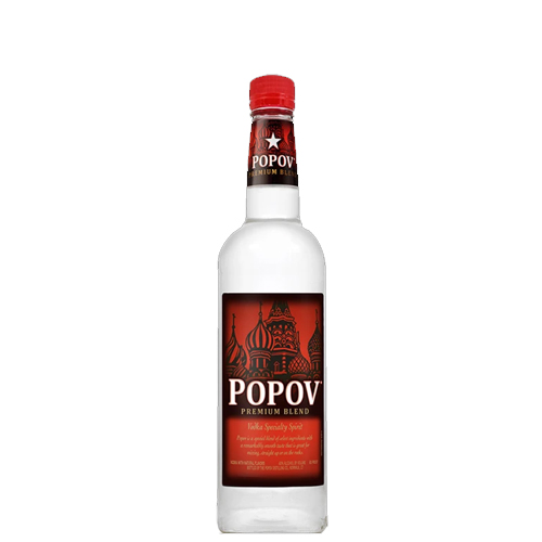 Popov Vodka 750ml W Liquor Store
