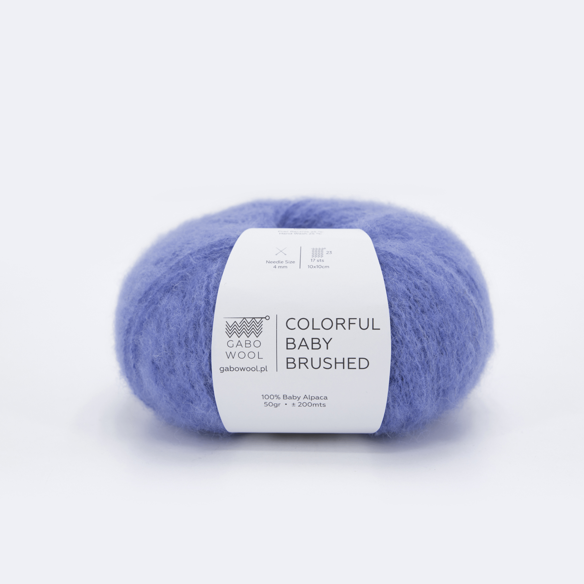 GABO WOOL Colorful Baby Brushed 7813 niebieskofioletowy Włóczykijki