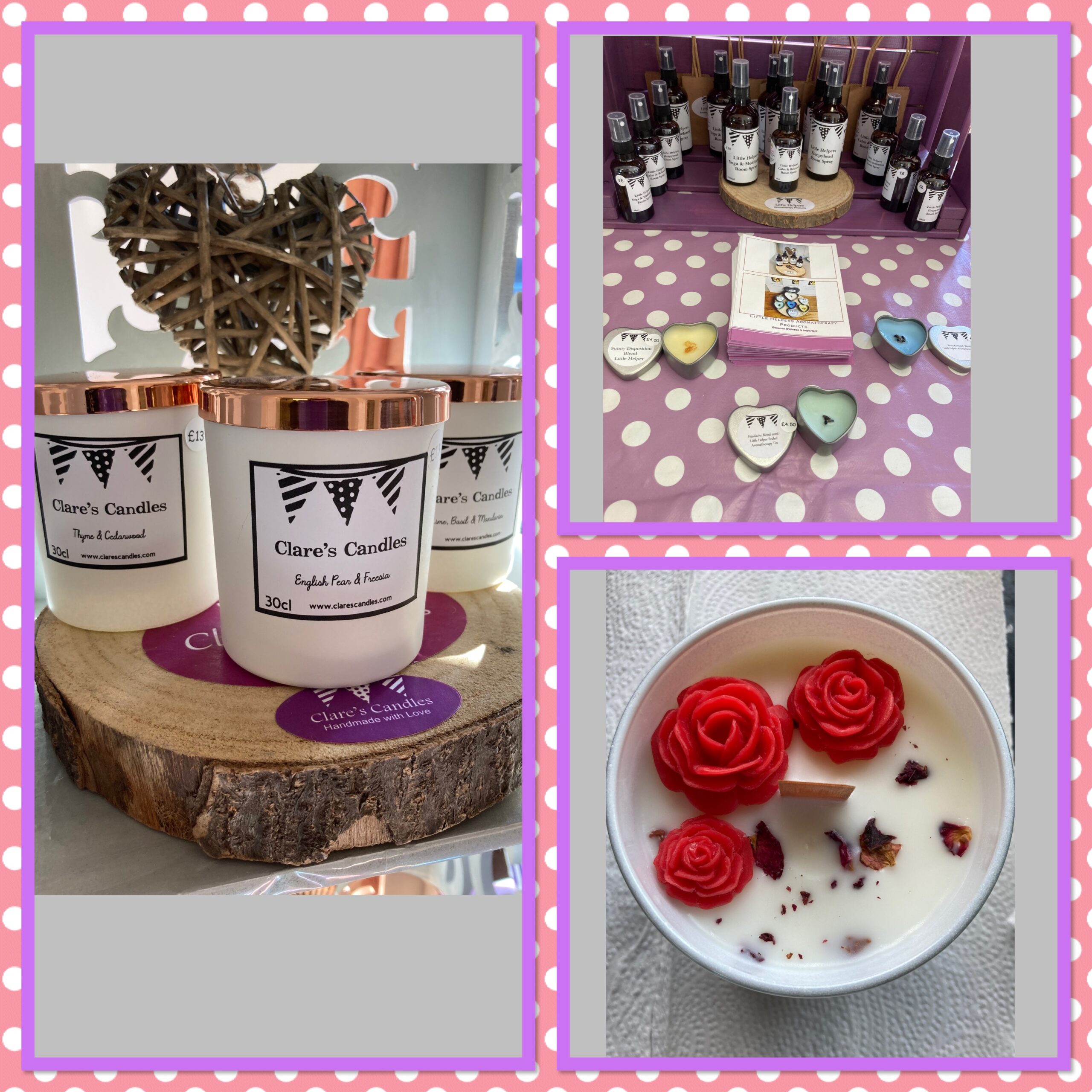 Clare’s Candles Wallingford Local Producers Market