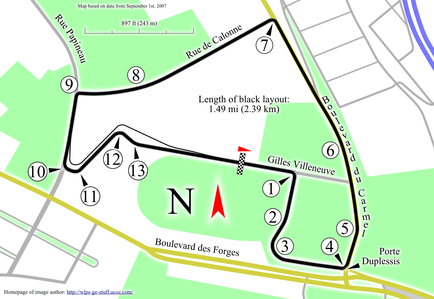 GP3R Circuit TroisRivières, Quebec Canada