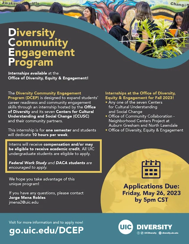 Apply for a DCEP Internship Women’s Leadership and Resource Center