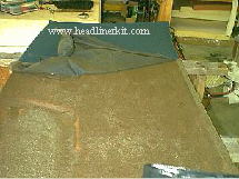 How to remove, recover and replace the headliner in a 1992 Chevrolet