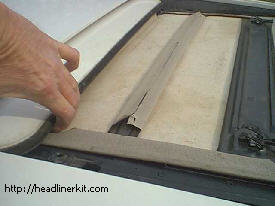 How to replace a BMW headliner; with step by step pictures.