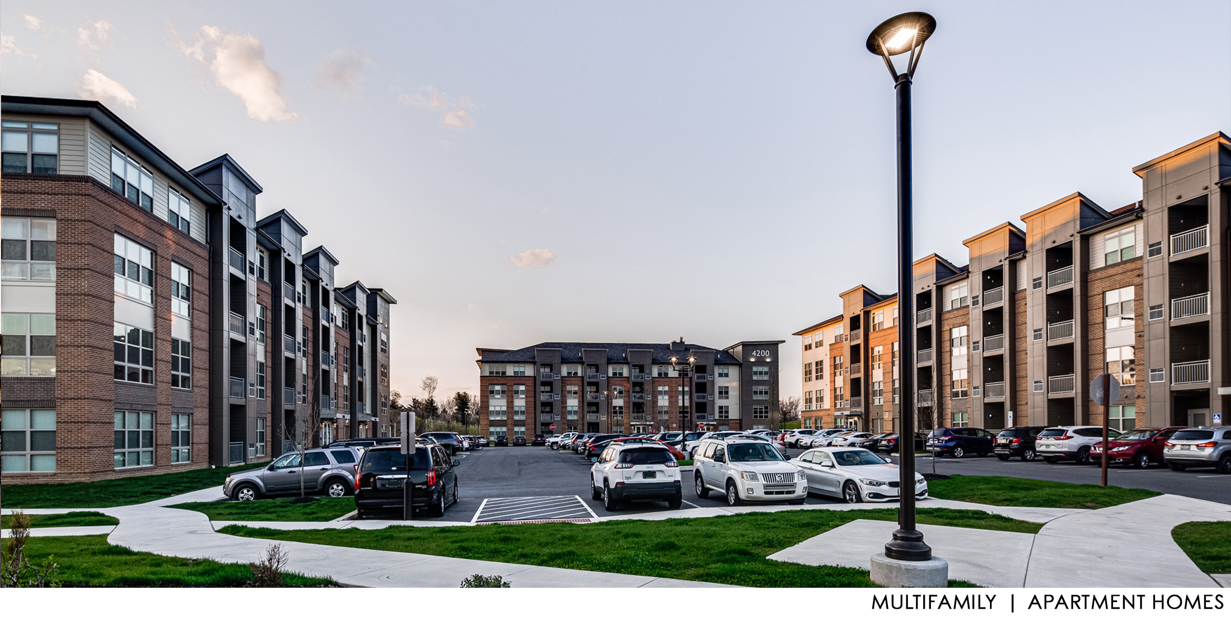 Shopping Center, Hotel, Apartments Lighting Project Lancaster, PA