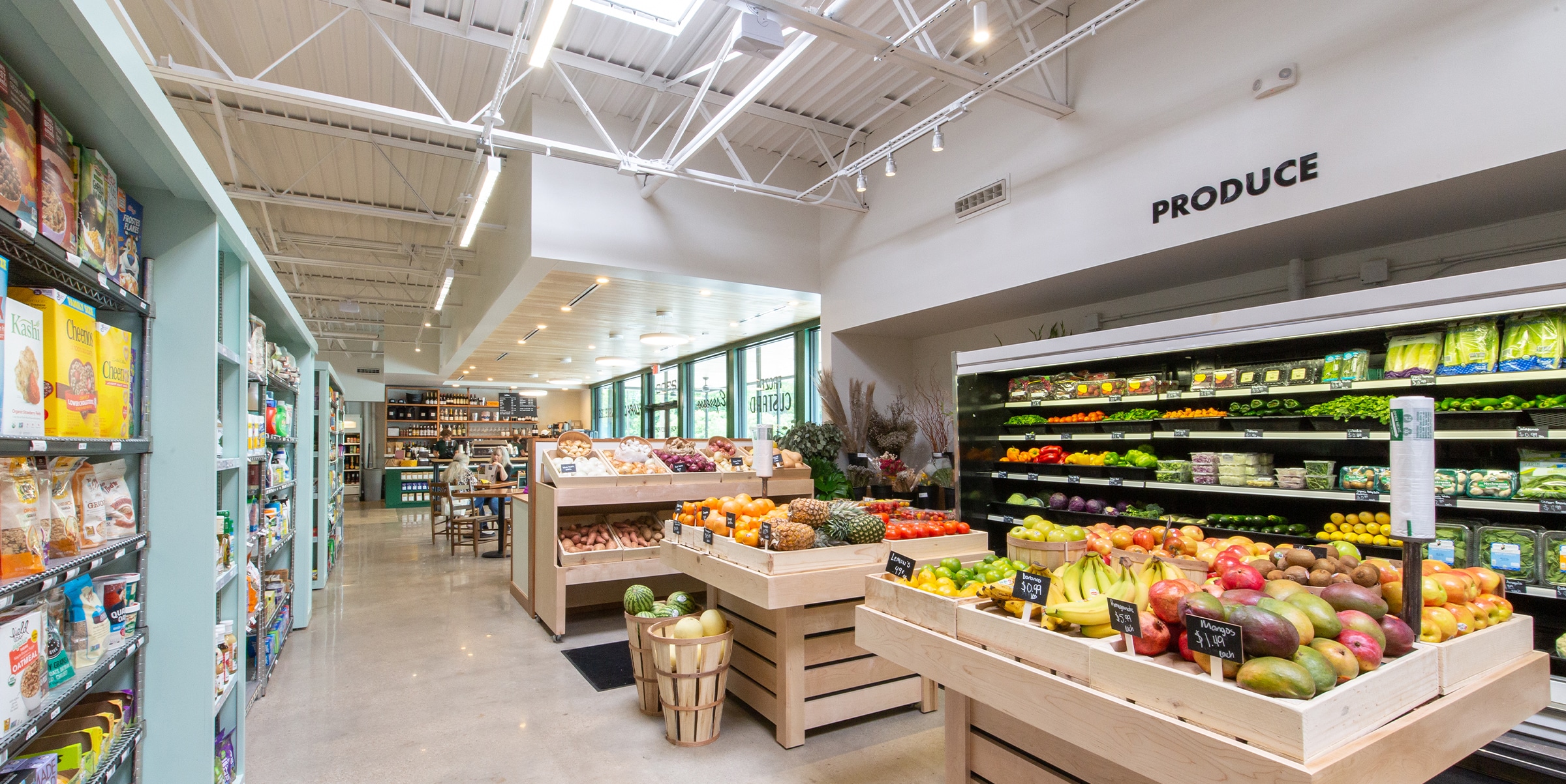 Lighting & Design Project for Roy Pope Grocery Store Fort Worth