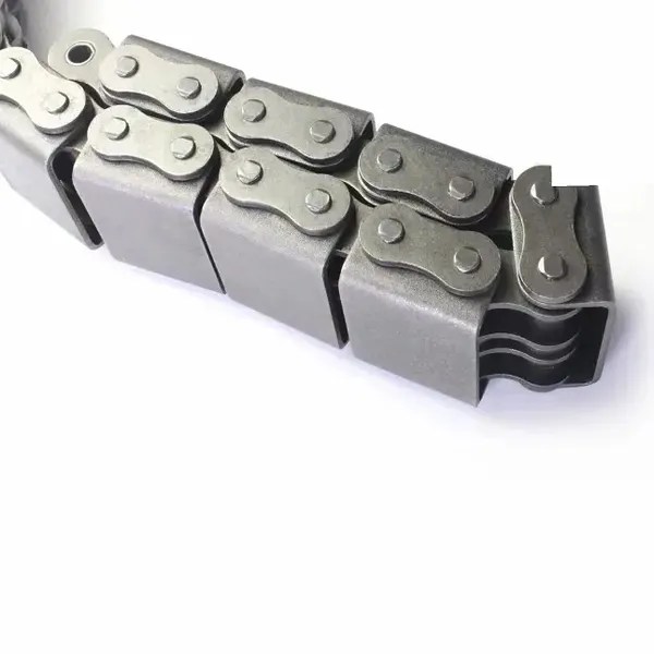 China Stainless Steel Roller Chain with U Type Attachment Supplier