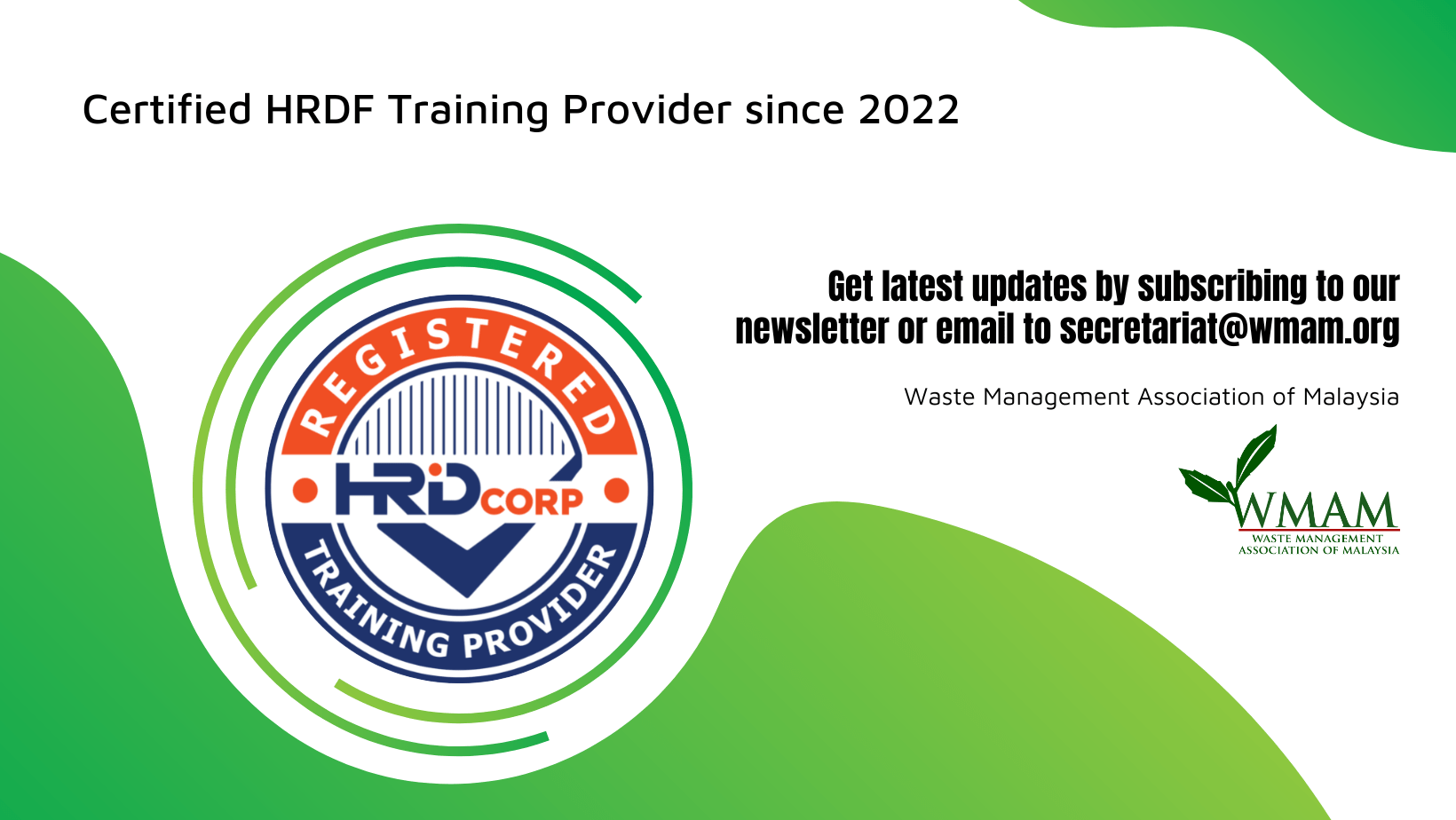 TRAINING WMAM Waste Management Association of Malaysia