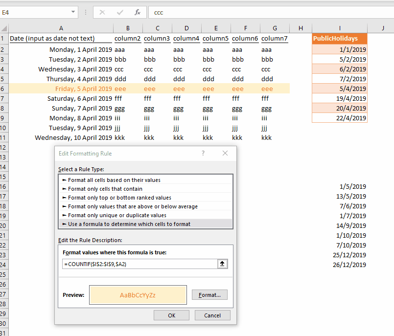Hardcoded range expands automatically with Excel Table wmfexcel