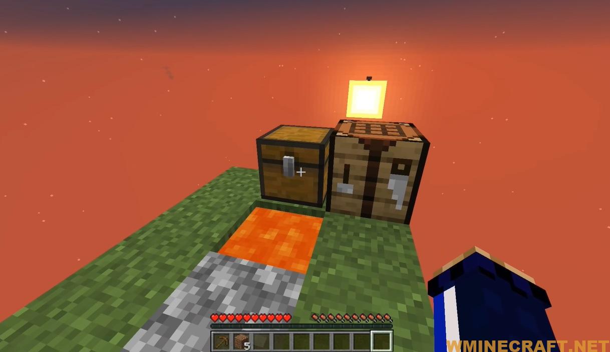 Easy SkyBlock Map 1.16.31.16.21.16.11.15.2 for Minecraft