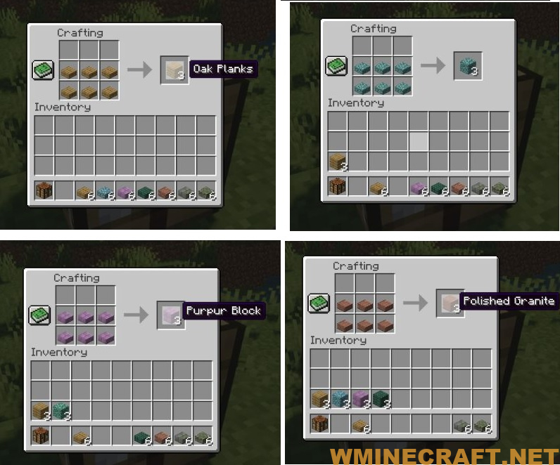 Recipes Slab to Block Data Pack 1.16.3 Craft all slabs into blocks