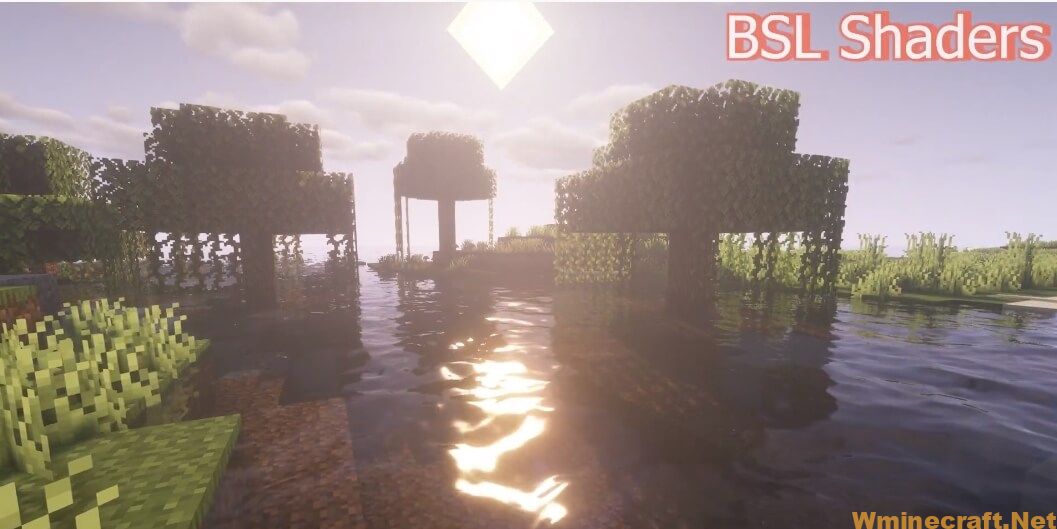 BSL Shaders Mod(Cinema resource packs)