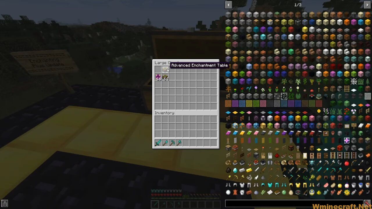 Enchanting Plus Mod 1.12.2 where you the beneficiary
