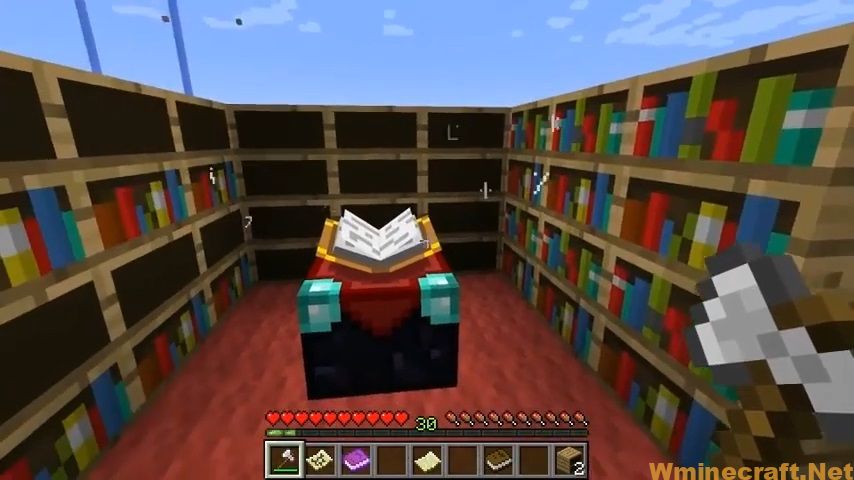 Bookshelf Minecraft Mod 1.16.5/1.15.2/1.14.4