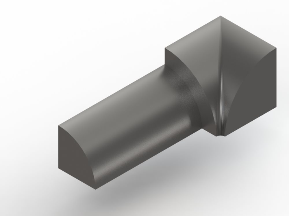 Quarter circle internal corner