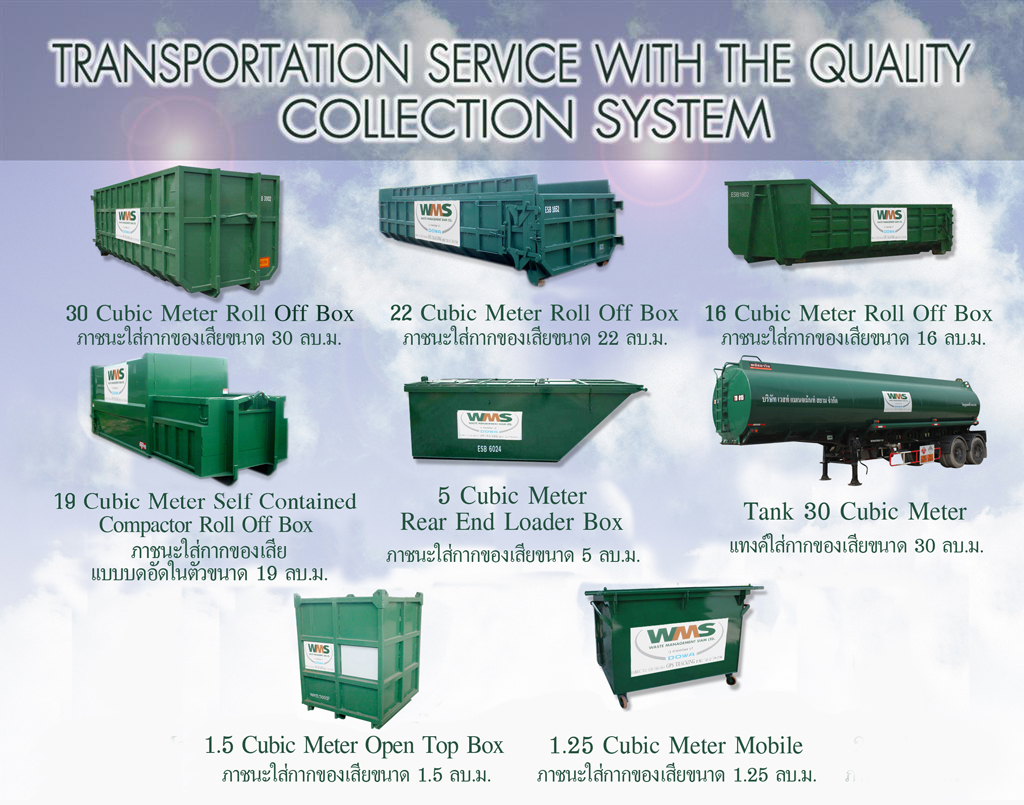 TRANSPORTATION Waste Management Siam