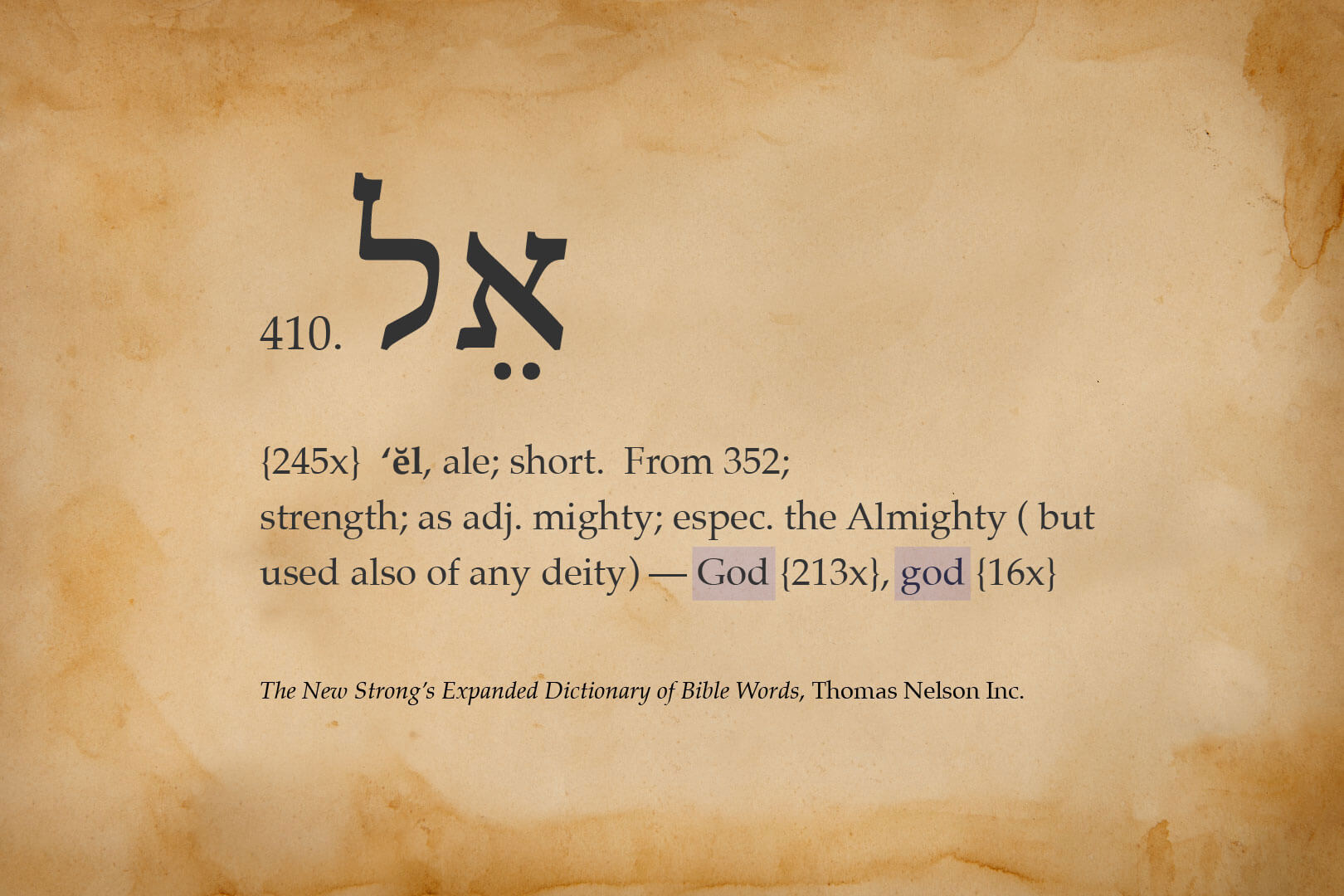 What does “Elohim” mean? World Mission Society Church of God