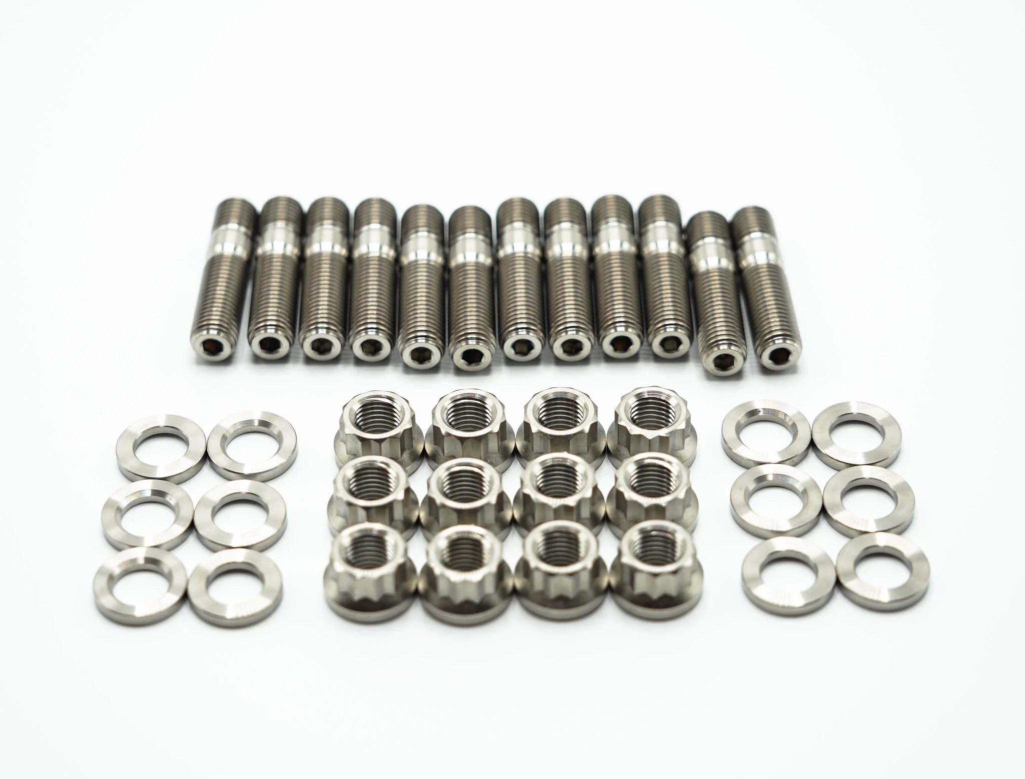 Exhaust Studs RB30 Kit WMTitanium
