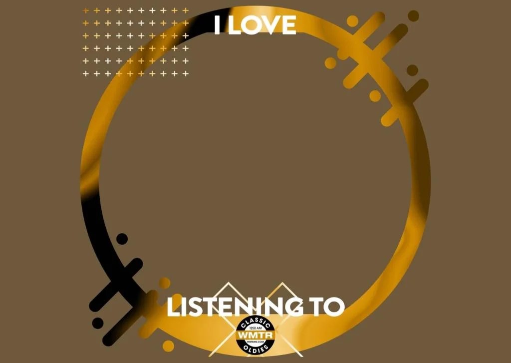 'I Love Listening To Classic Oldies AM 1250 WMTR' Facebook Frame