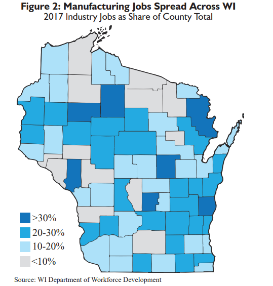 Wisconsin manufacturing report provides context for tax incentive debate