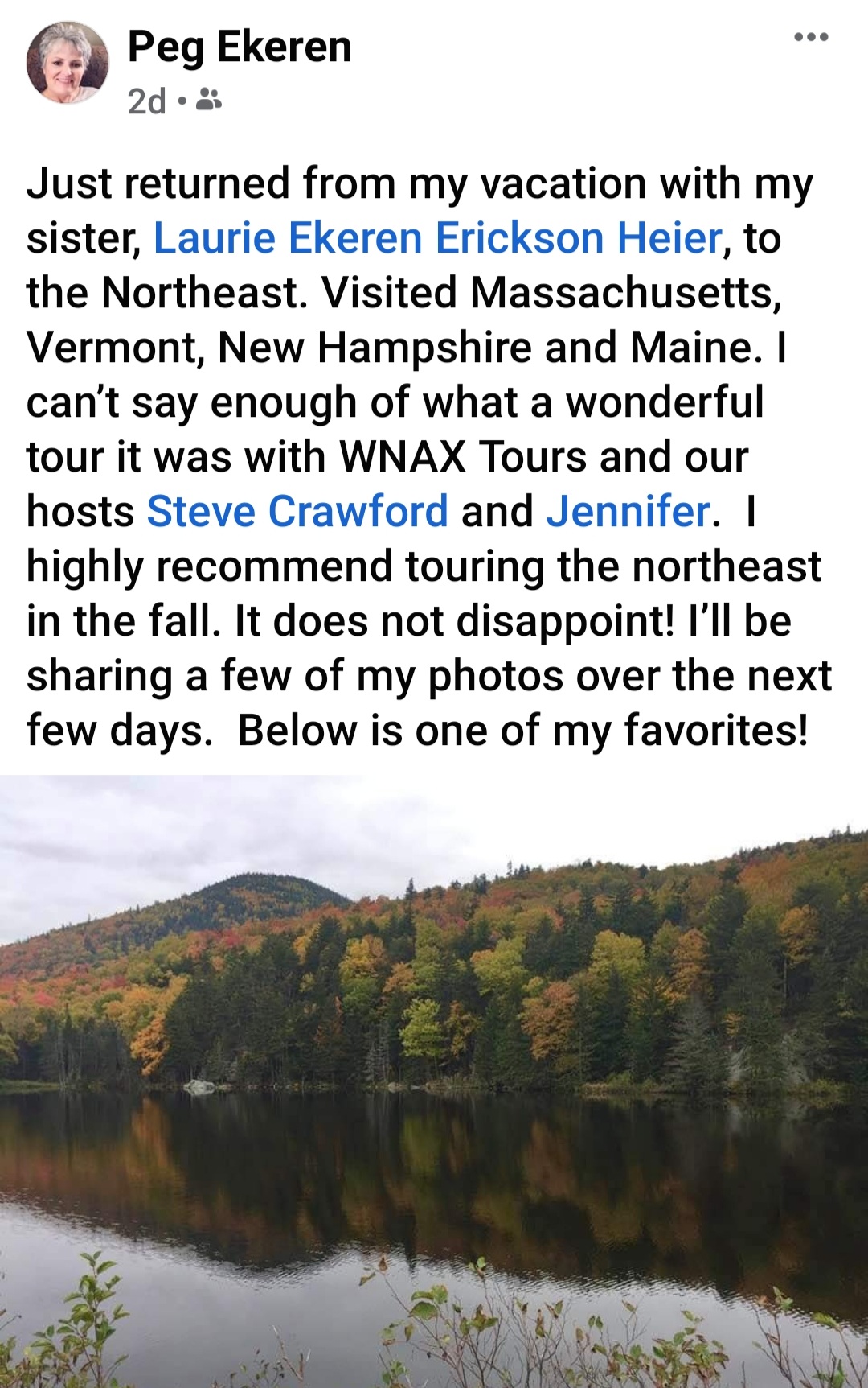 ?? Boston/New England Fall Foliage September 28 October 5 or October 1