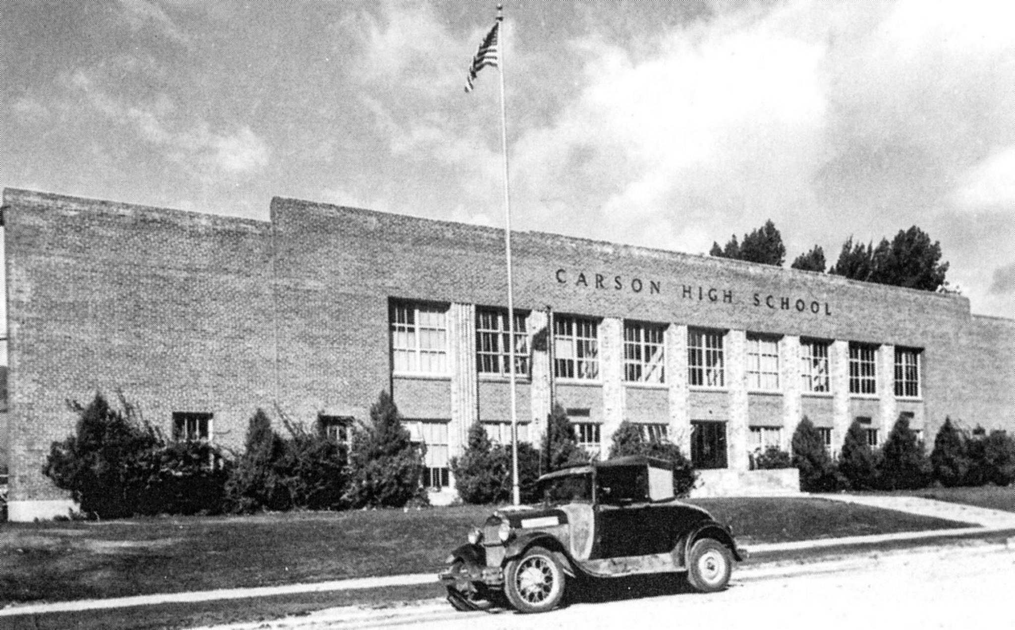 Carson High School Photo Details The Western Nevada Historic Photo