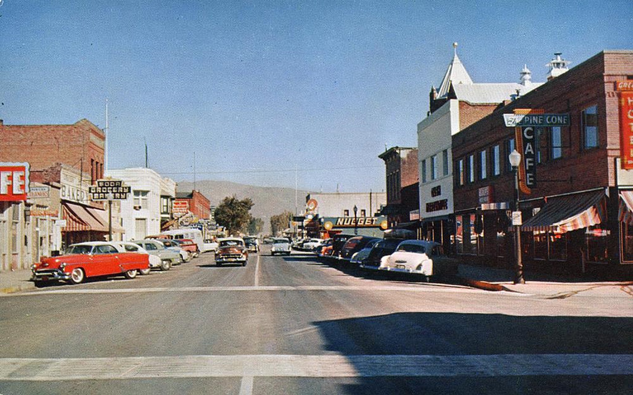 Carson City, 1950's Photo Details The Western Nevada Historic
