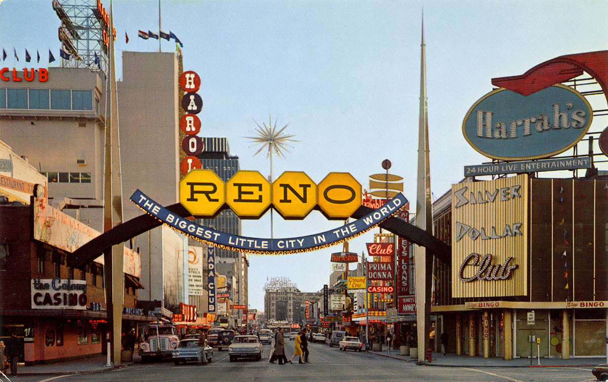 Reno, 1960's Photo Details The Western Nevada Historic Photo