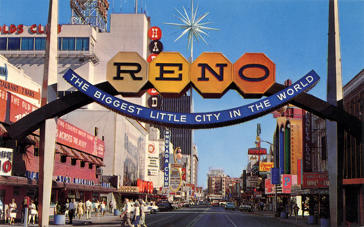 Reno, 1960's Photo Details The Western Nevada Historic Photo