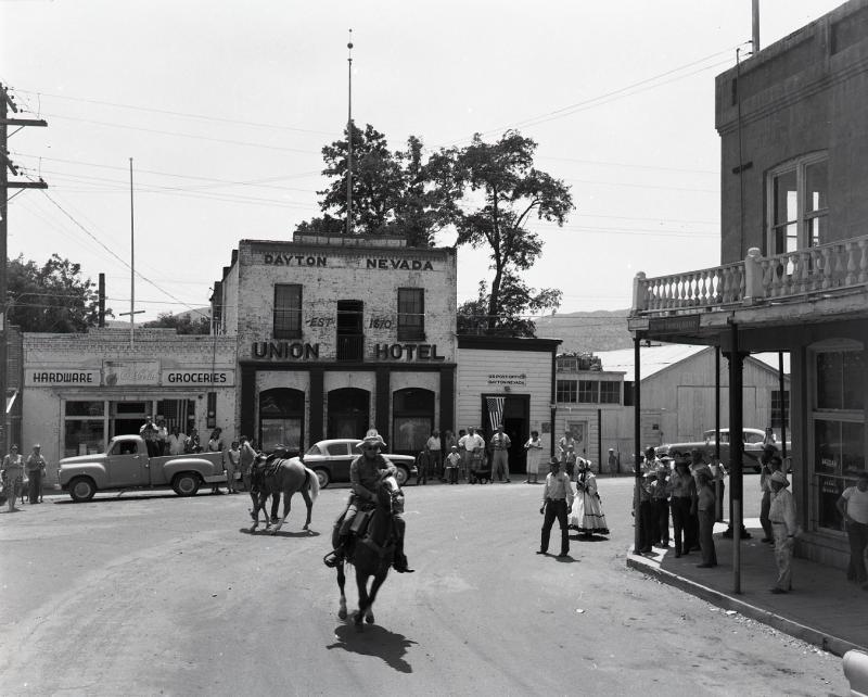 Downtown Dayton Photo Details The Western Nevada Historic Photo
