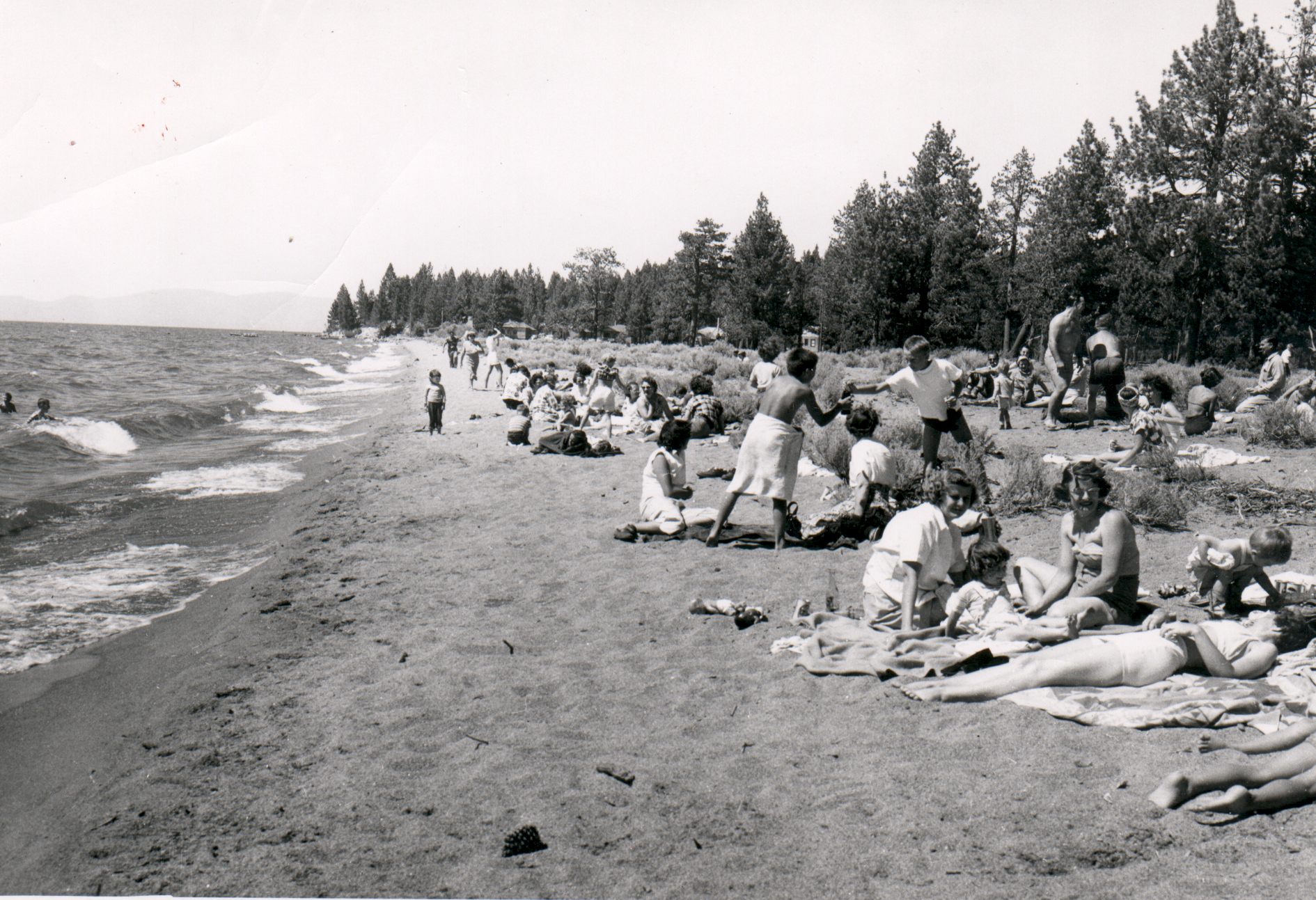 Lake Tahoe in the 1950s Photo Details The Western Nevada Historic