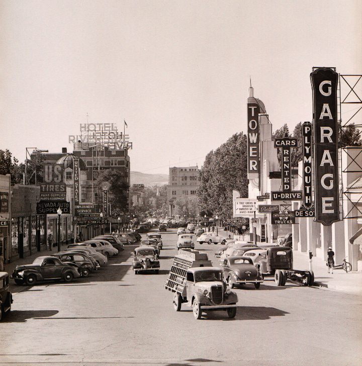 Downtown Reno Photo Details The Western Nevada Historic Photo