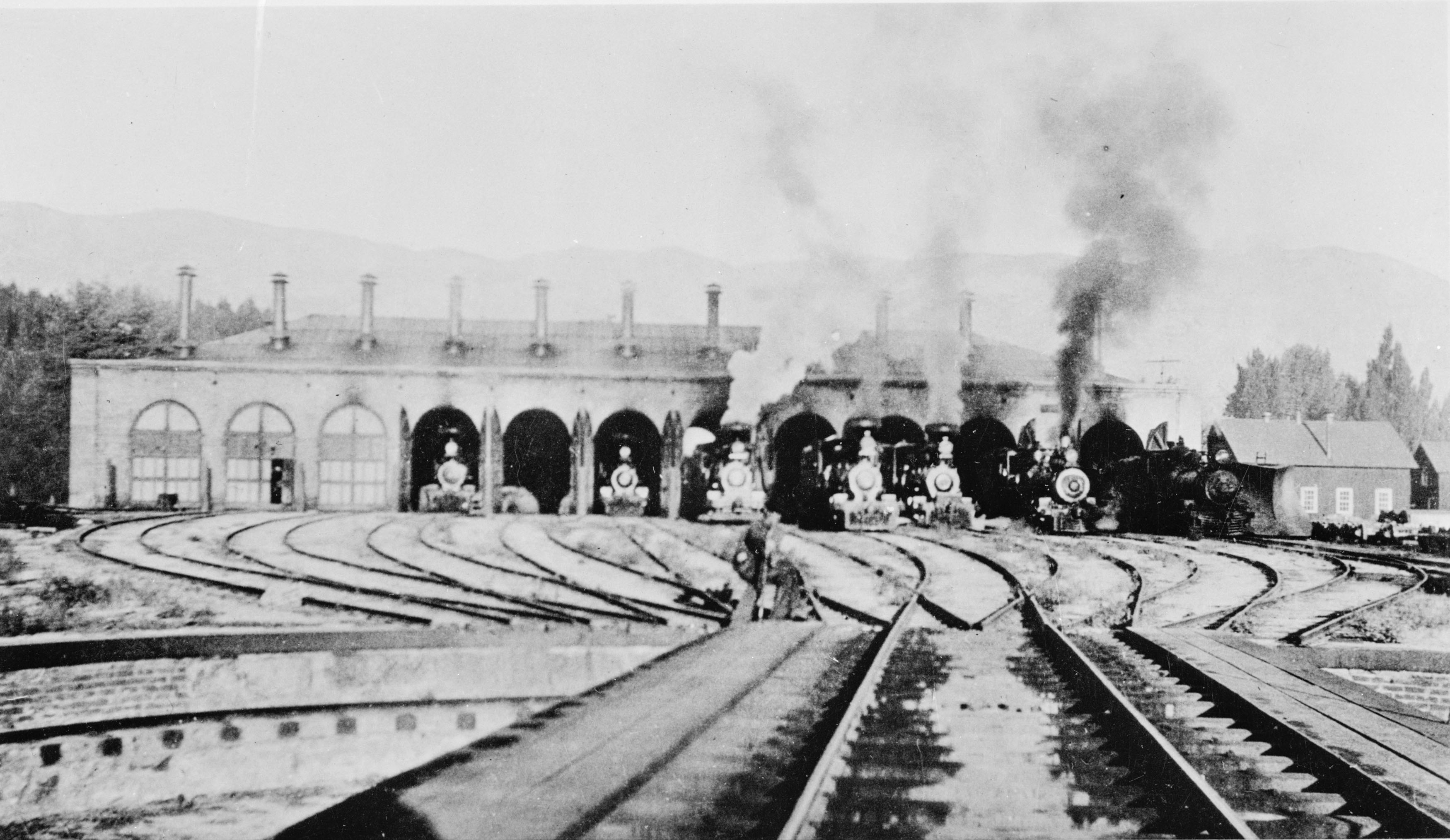 V&T Shops, Carson City Photo Details The Western Nevada Historic Photo Collection