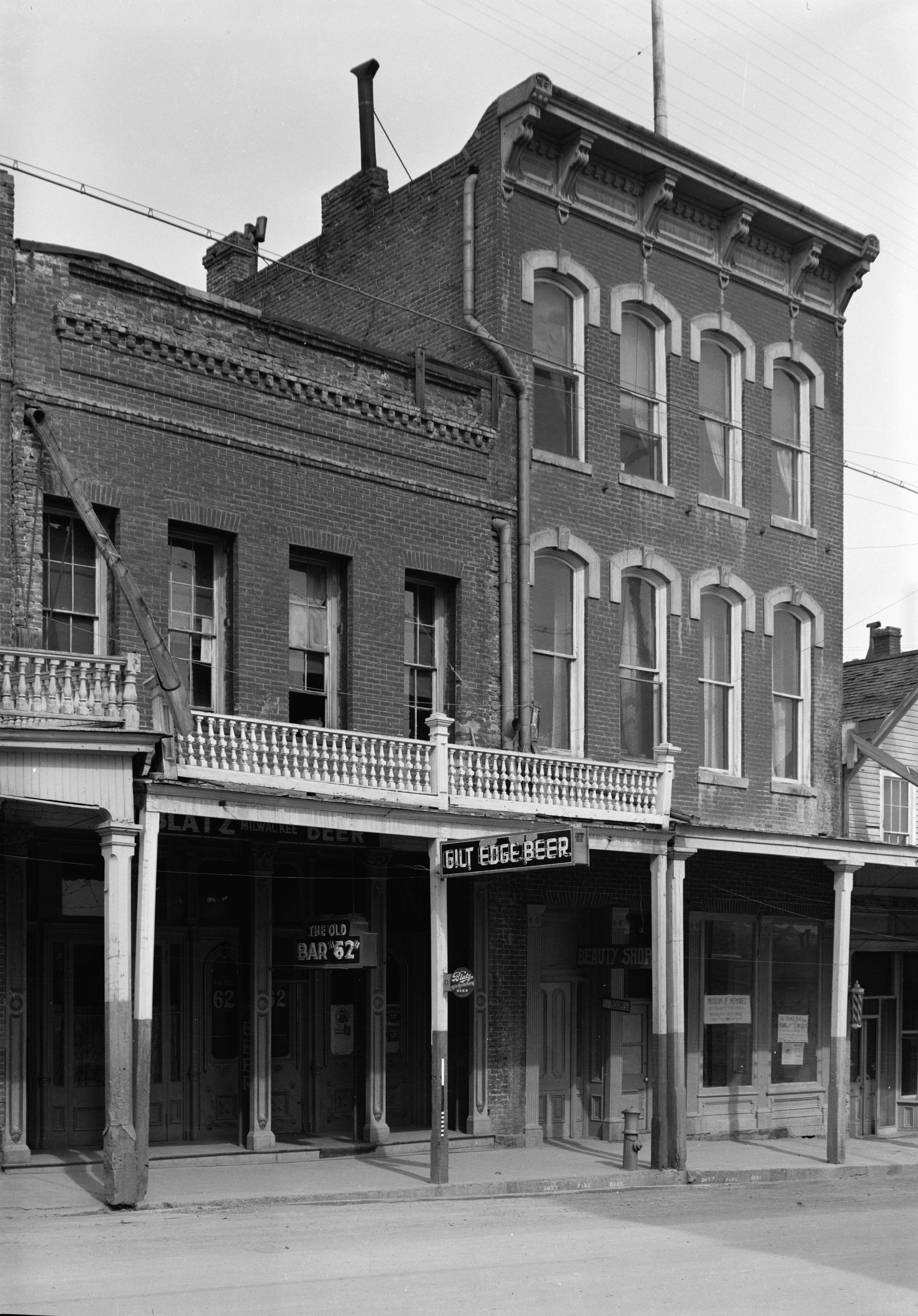 The Old Bar "62" Photo Details The Western Nevada Historic Photo