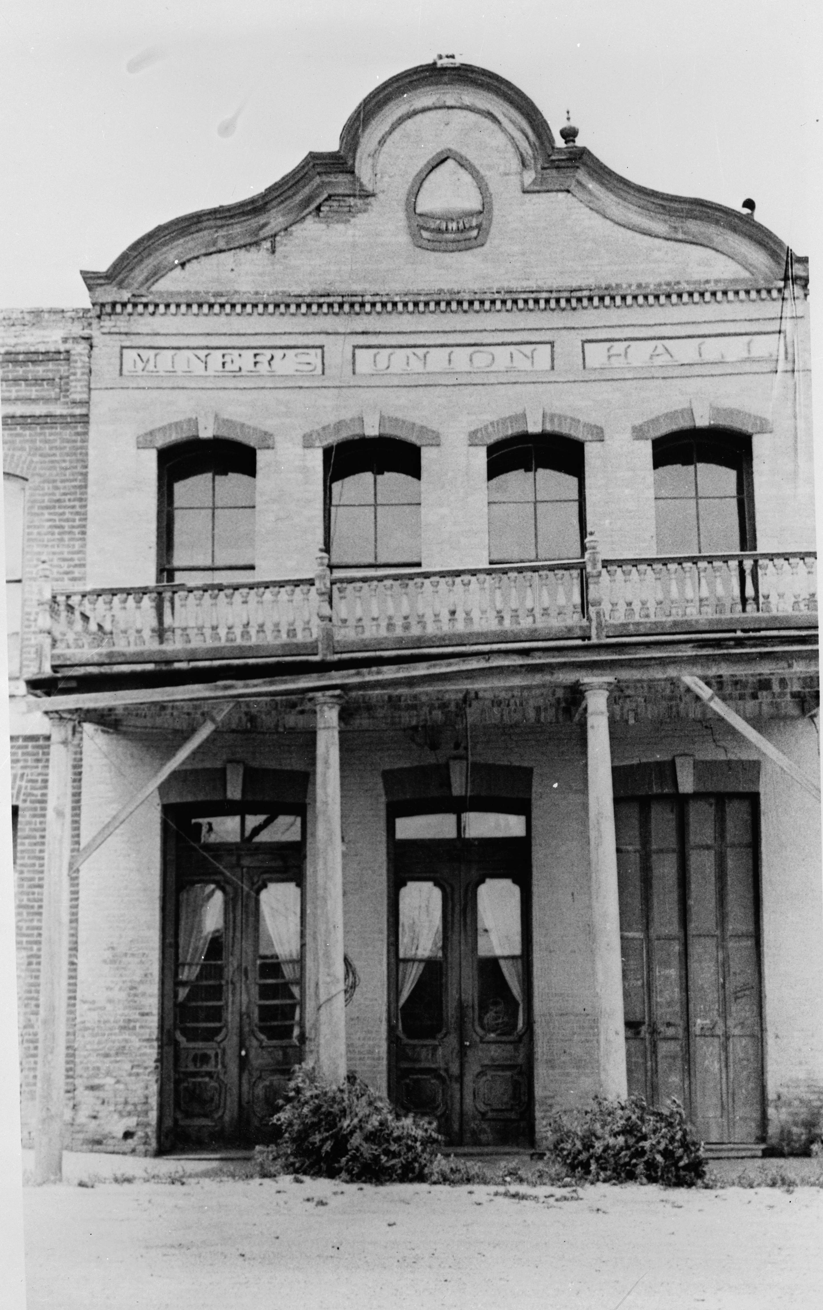 Miners Union Hall Photo Details The Western Nevada Historic Photo