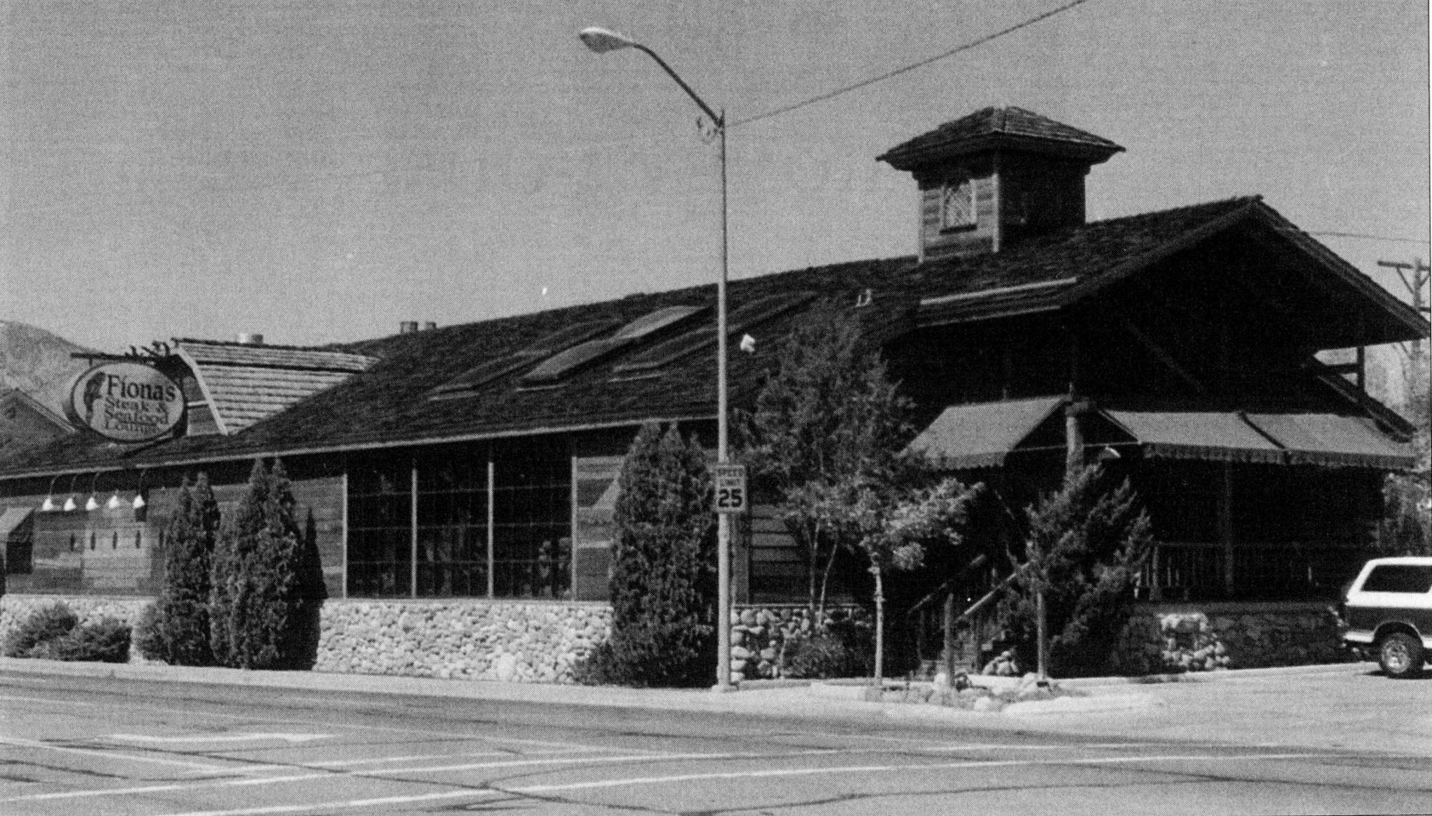 Fiona's Restaurant Photo Details The Western Nevada Historic Photo
