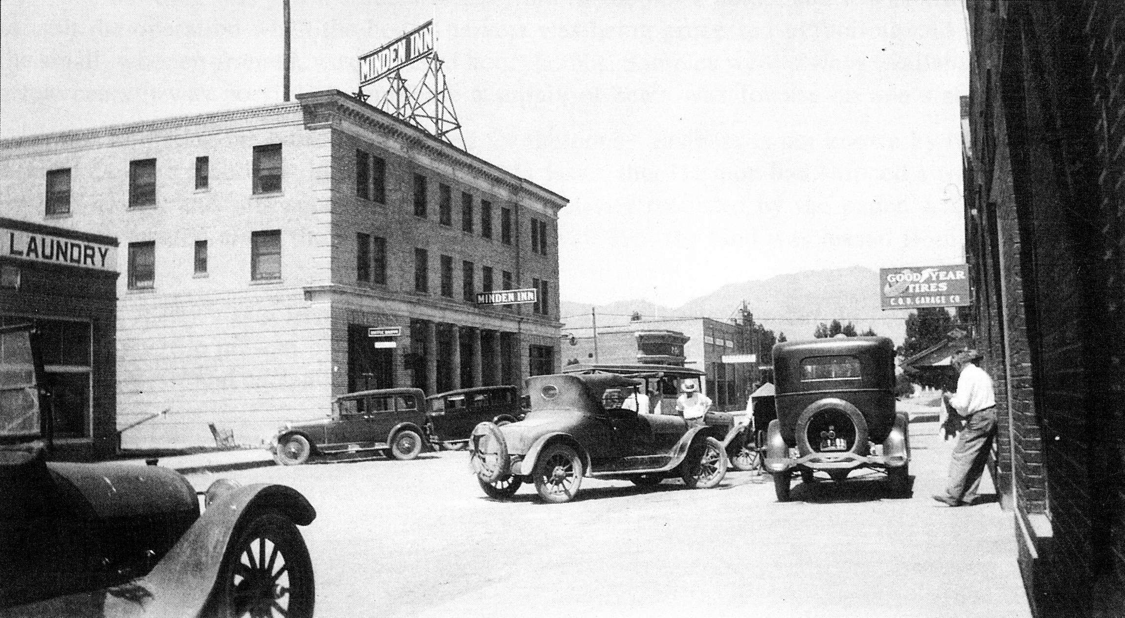 Downtown Minden Photo Details The Western Nevada Historic Photo