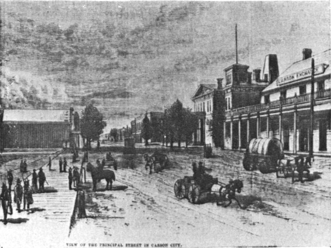 Early Carson City Photo Details The Western Nevada Historic Photo