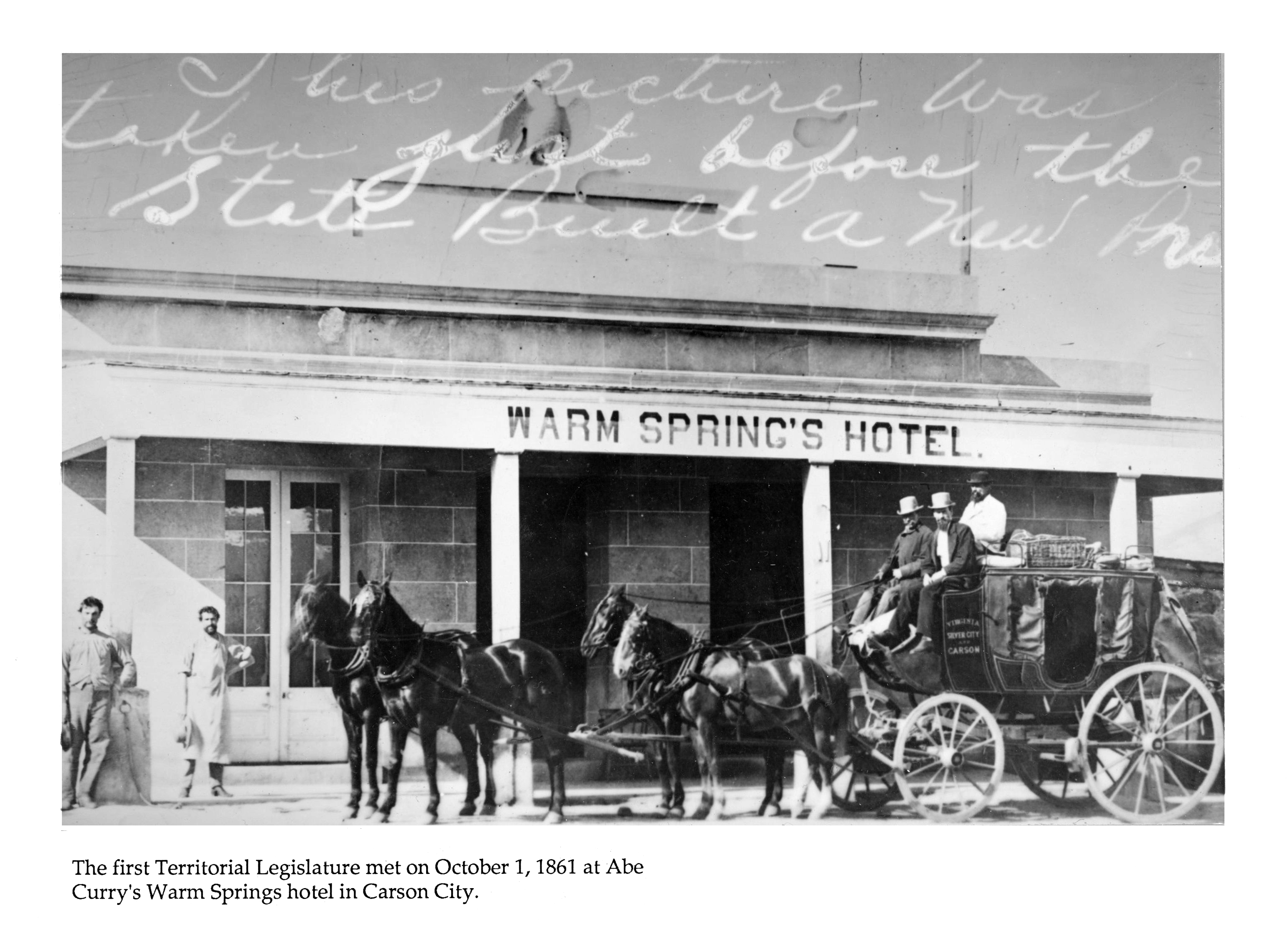 Warm Springs Hotel Photo Details The Western Nevada Historic Photo Collection