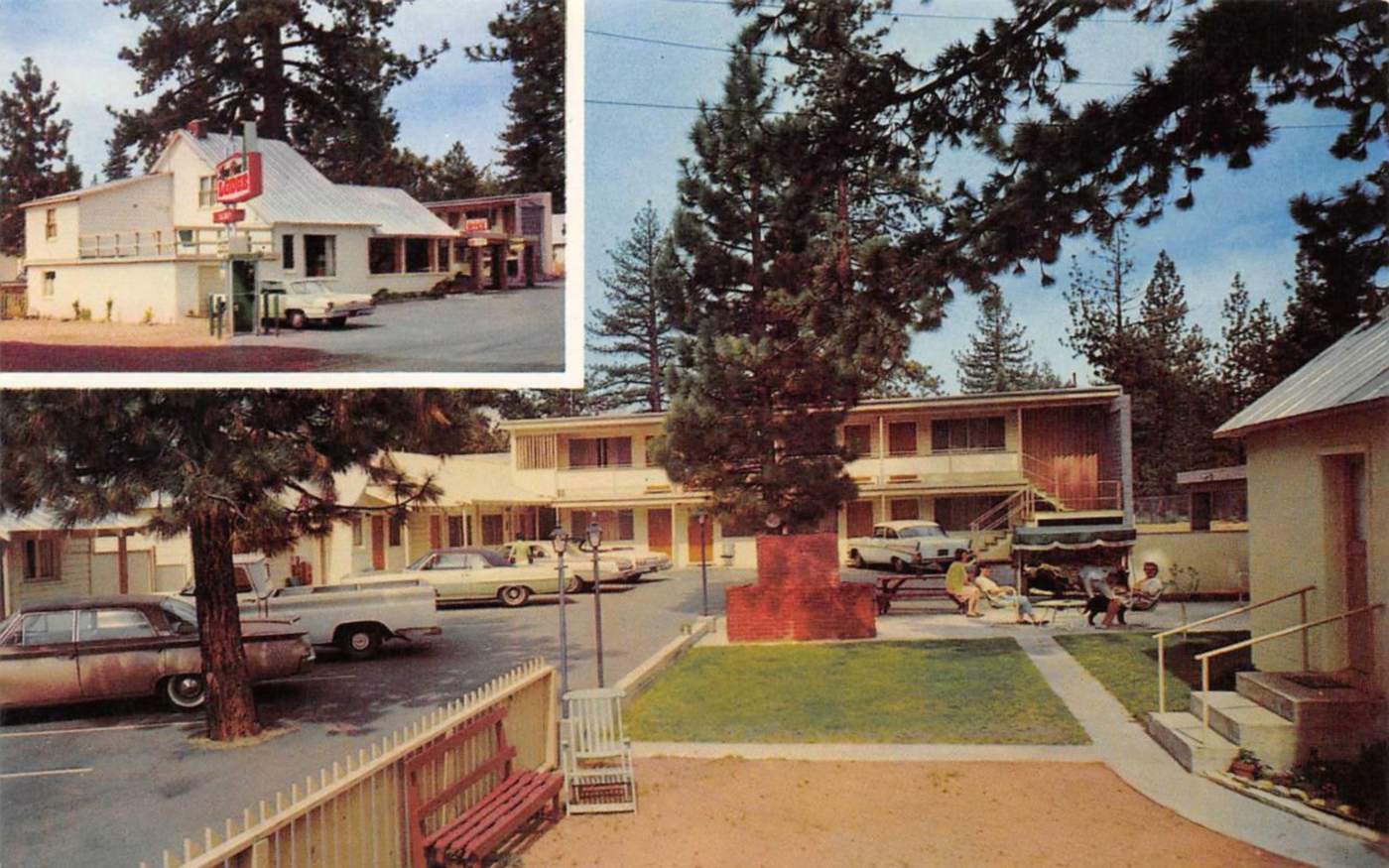 Lone Pine Lodge Photo Details The Western Nevada Historic Photo