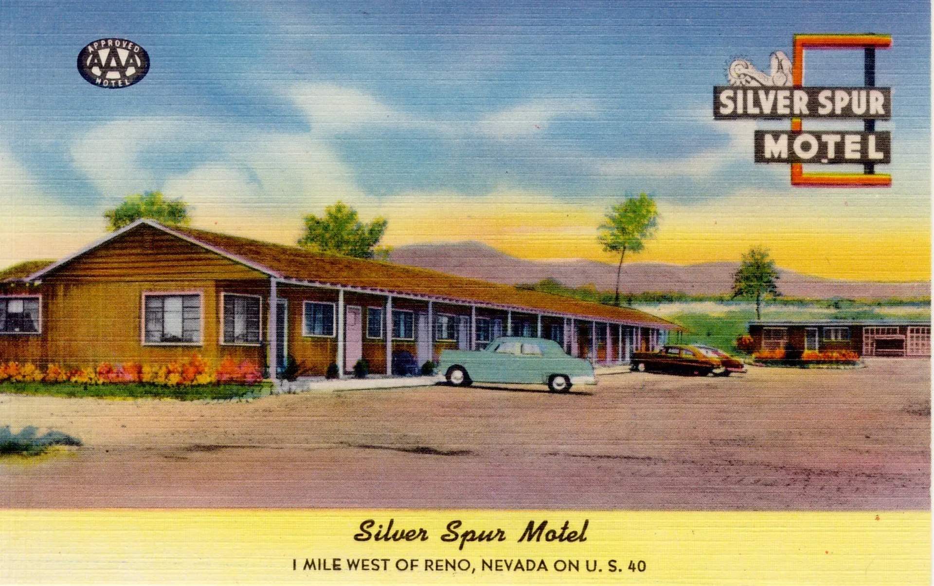 Silver Spur Motel Photo Details The Western Nevada Historic Photo