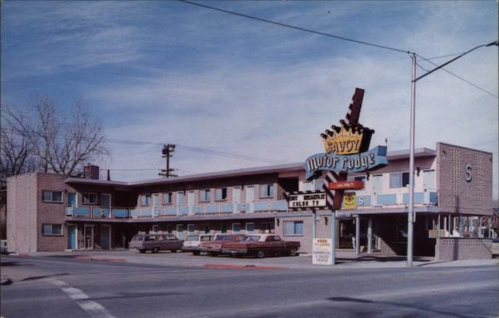 Savoy Motor Lodge Photo Details The Western Nevada Historic Photo
