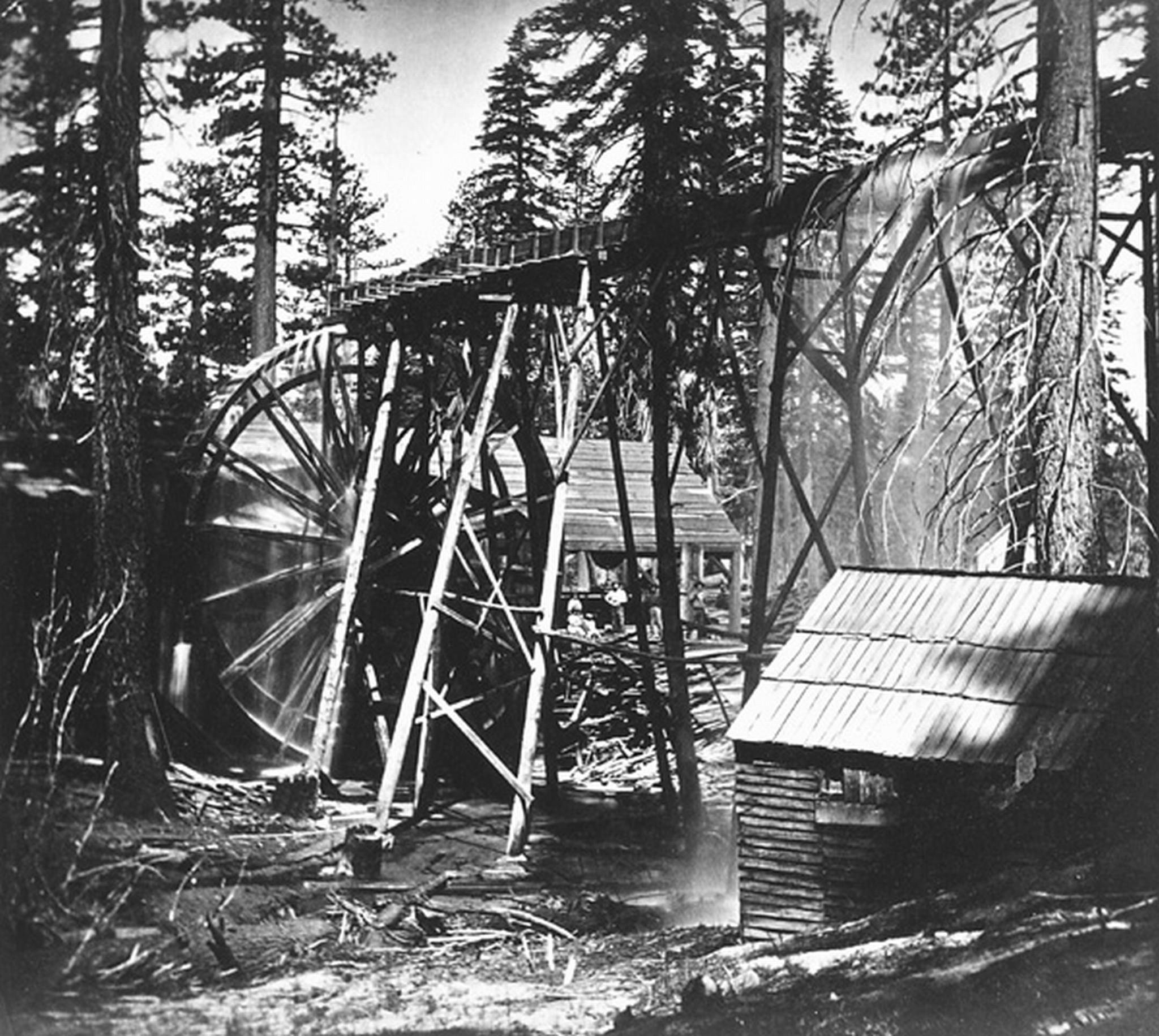 652. The Saw Mill. Scene in the Valley of Lake Tahoe. Photo Details
