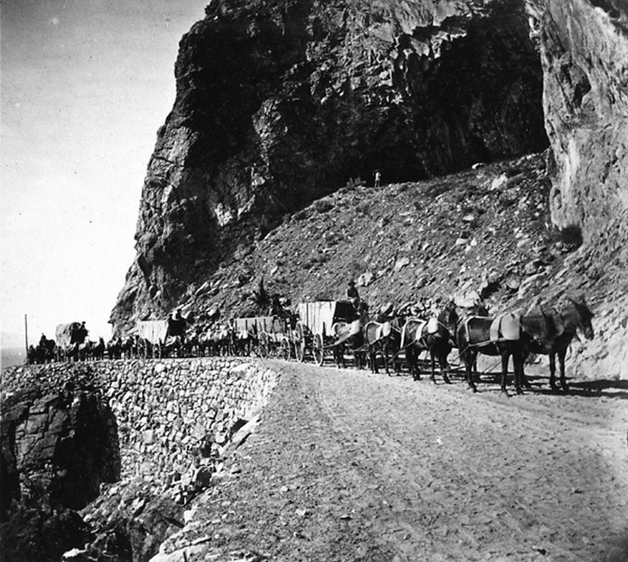 676. Cave Rock, Lake Tahoe. View from the Road. Photo Details The