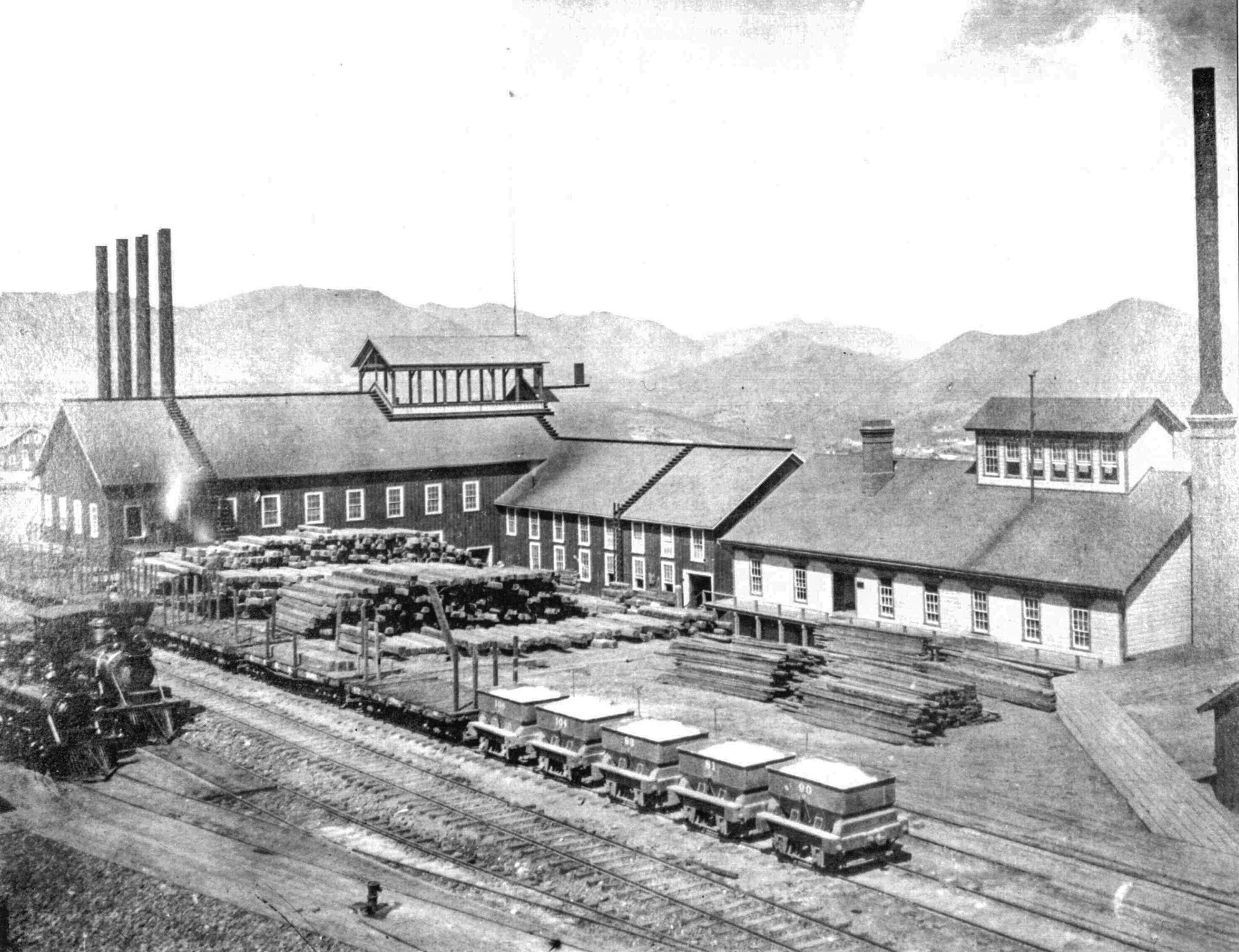 Consolidated Virginia Mine Photo Details The Western Nevada