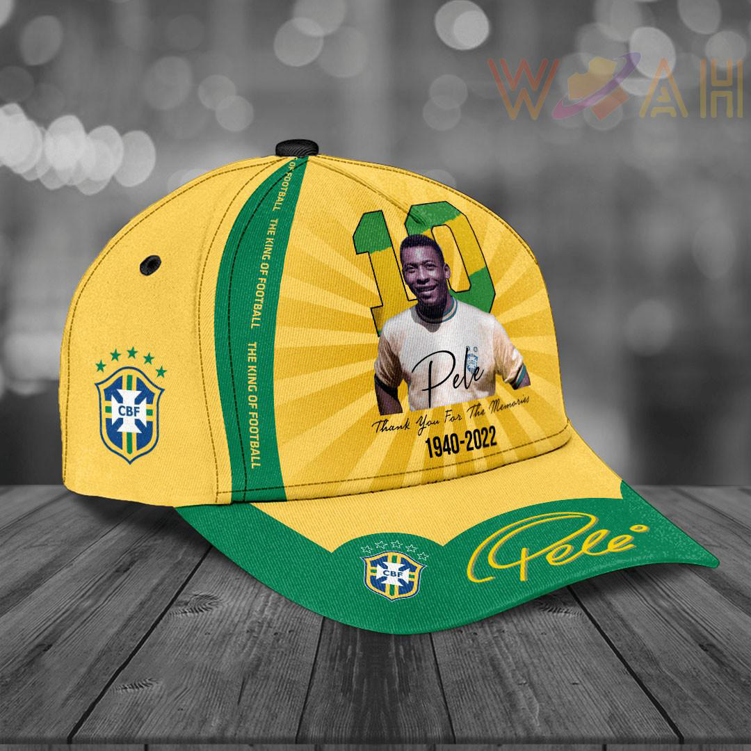 Pelé Cap Custom Hat WoahTee